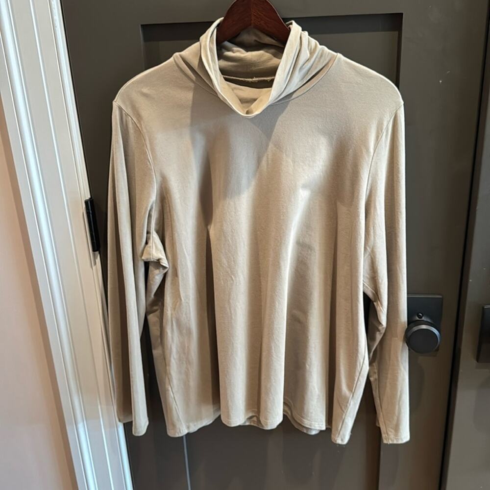 J.Jill Wearever Large Petite Striped Shirt